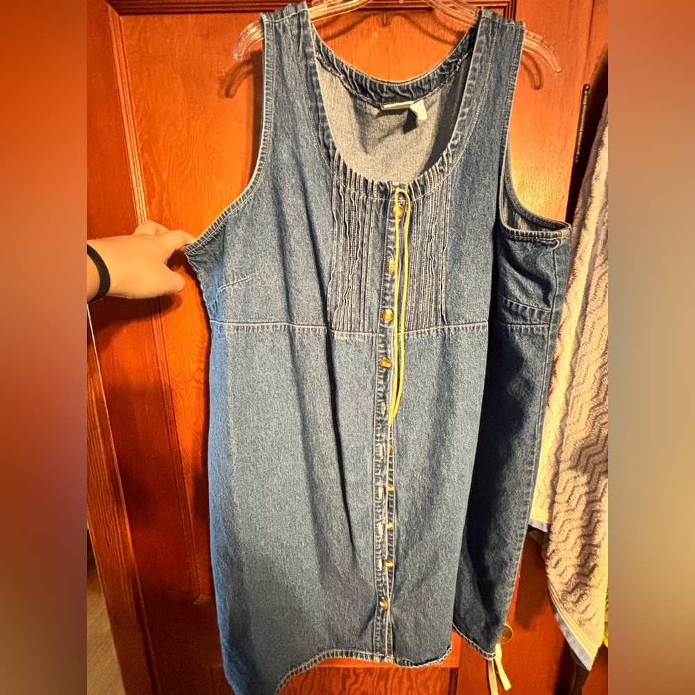 VINTAGE Denim Dress